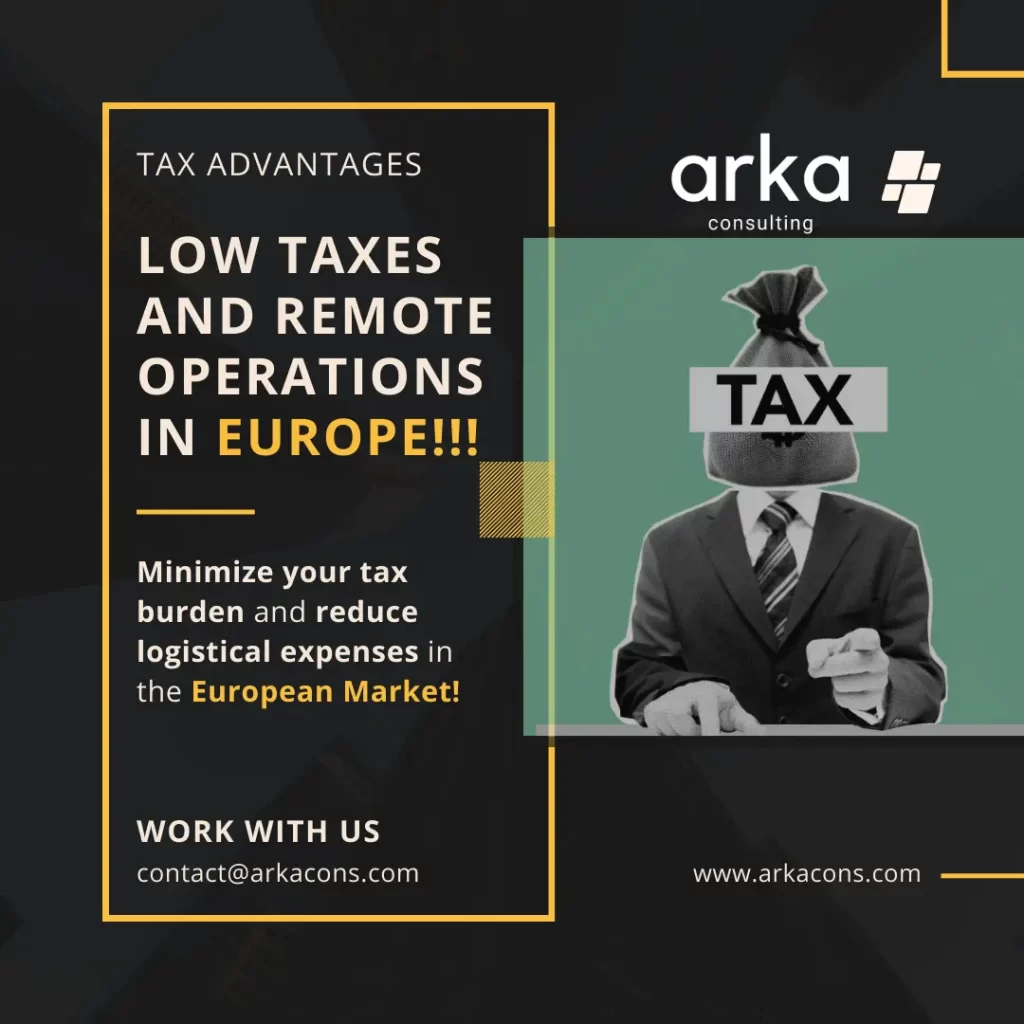 Low Taxes And Remote Operations in Europe