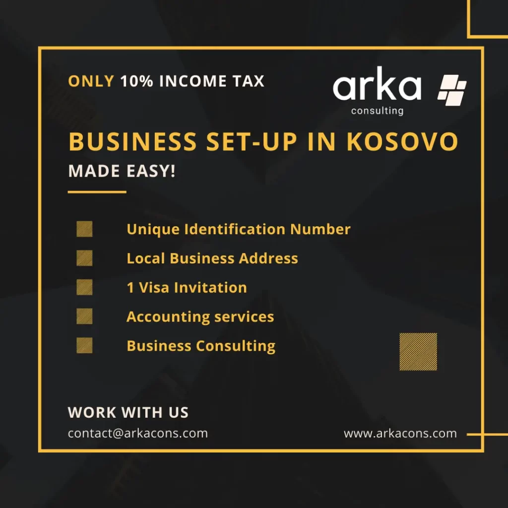 business set-up in Kosovo